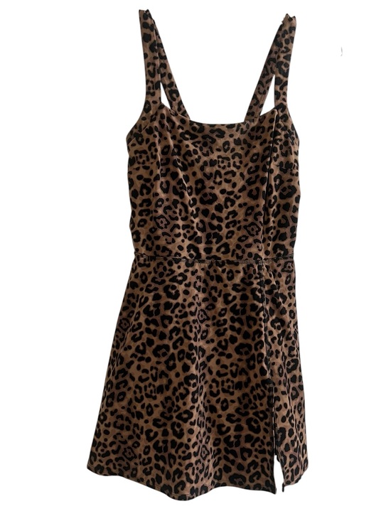 JoyLab Dresses & Skirts - JoyLab Brown and Black Leopard Print Dress